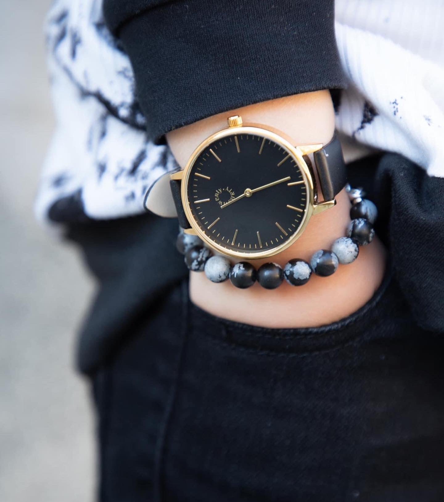 Black + Gold